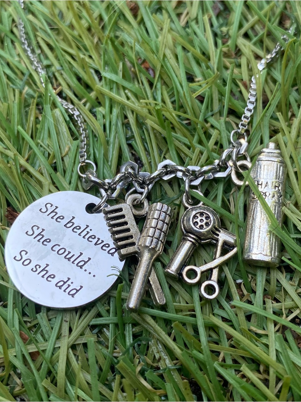 NEW HAIRSTYLIST CHARM BRACELET